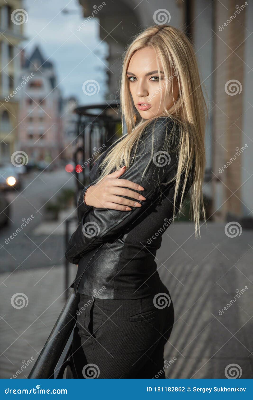 Portrait of a Charming Young Woman Stock Photo - Image of glamorous ...