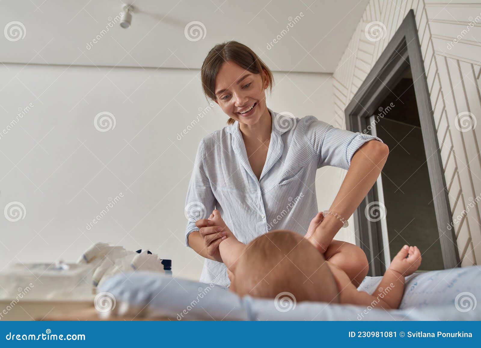 Cheerful massage