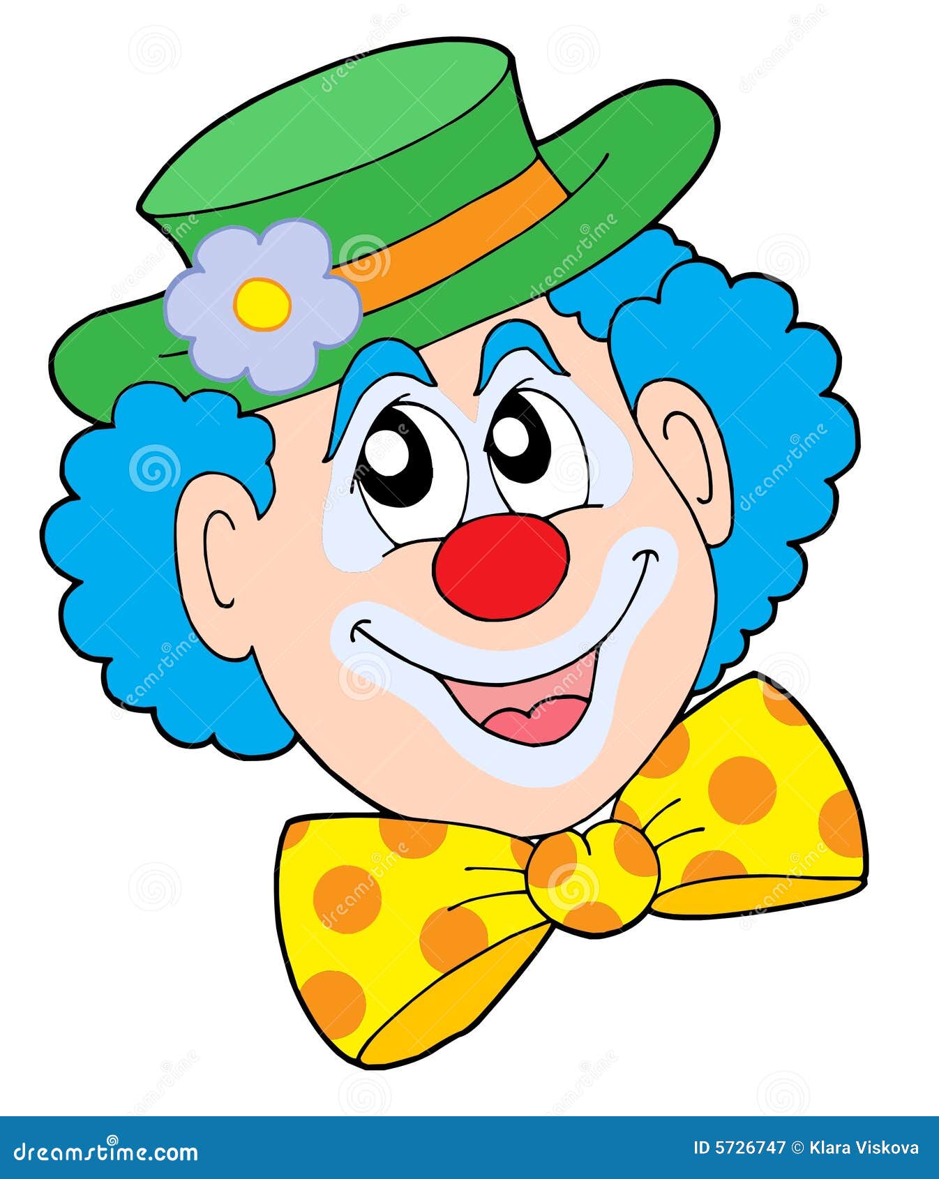 clown head clipart - photo #10