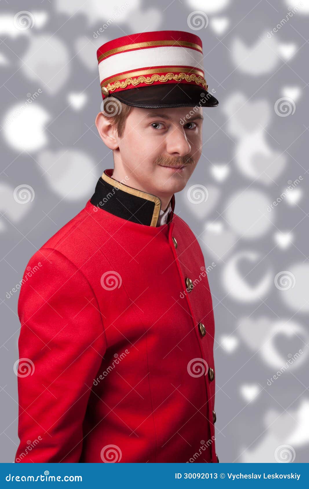 Portrait of a Concierge (porter) Stock Image - Image of elegant ...