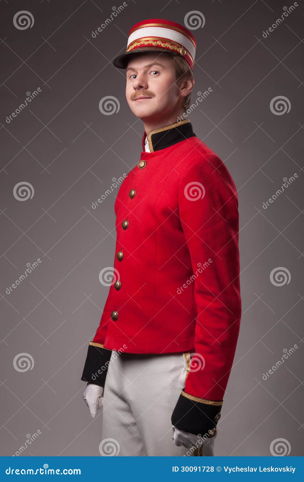 Portrait Of A Concierge (porter) Stock Photo - Image of concierge ...