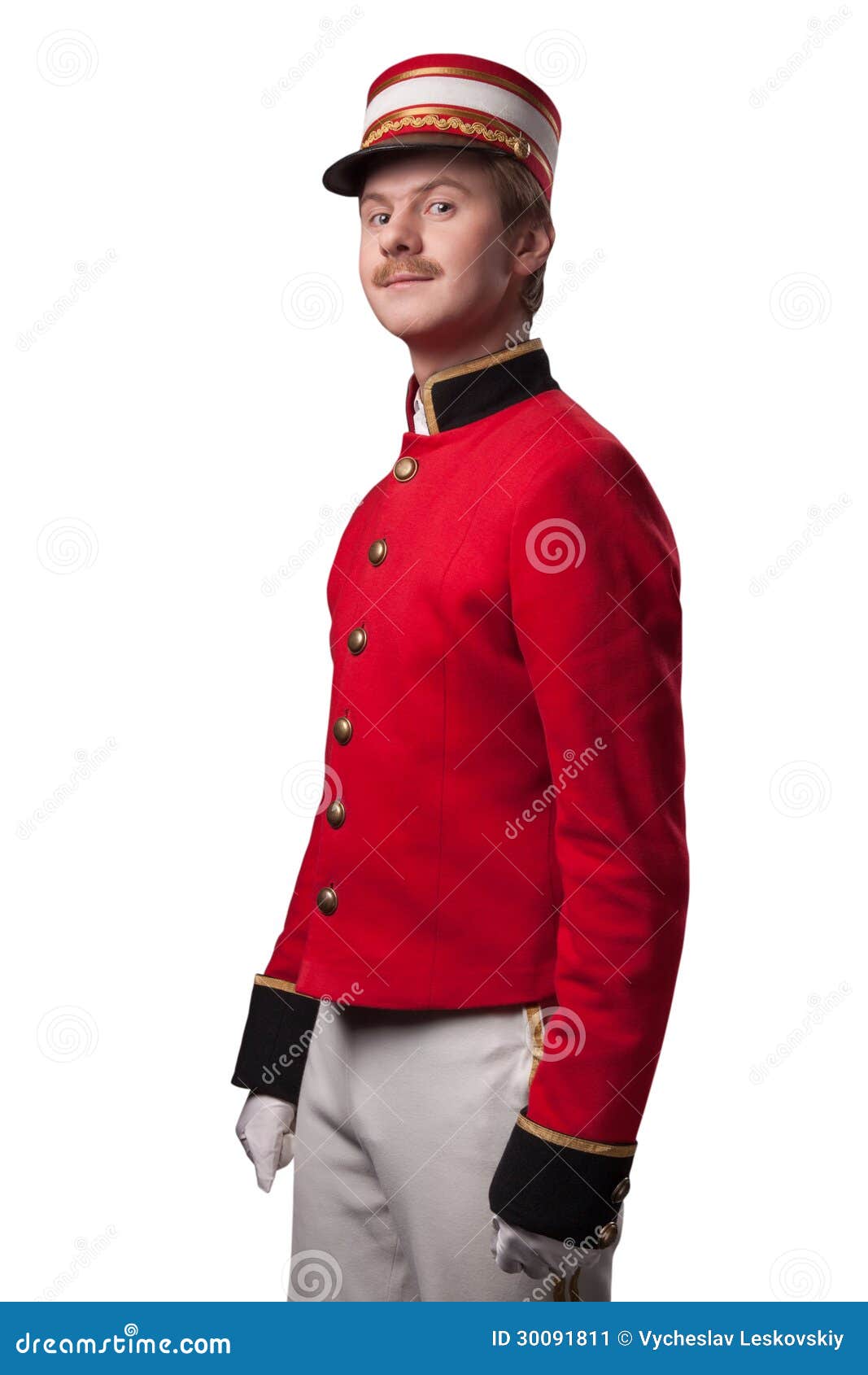 Portrait Of A Concierge (porter) Stock Image - Image of service ...