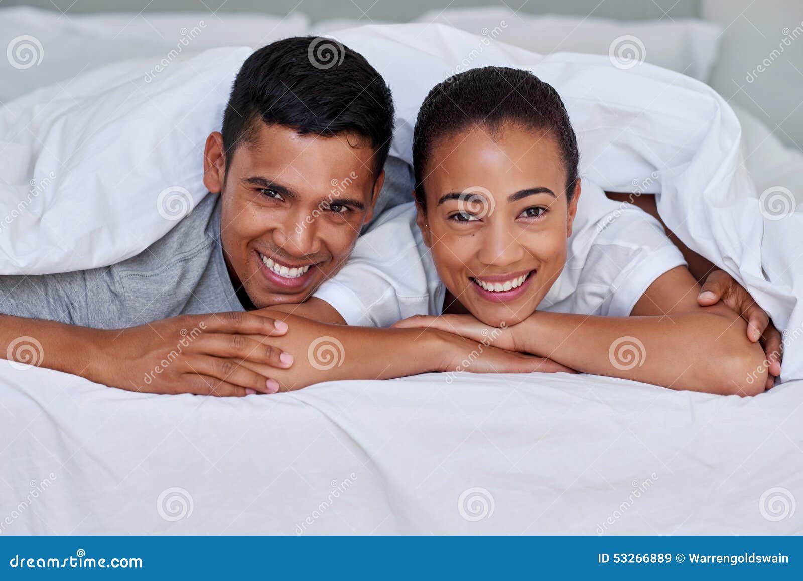 Portrait Of Couple Bedroom Stock Image Image Of Girlfr