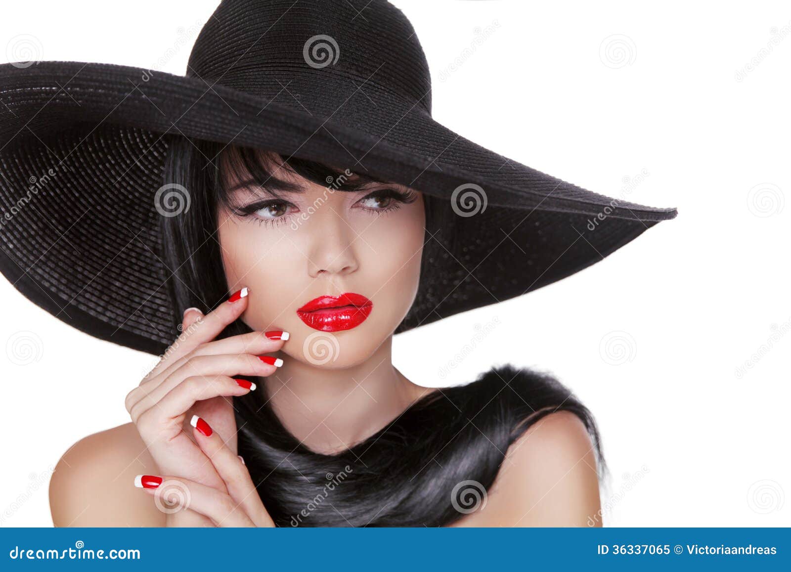 Femme Dans Le Club De Disco Photo stock - Image du chapeau