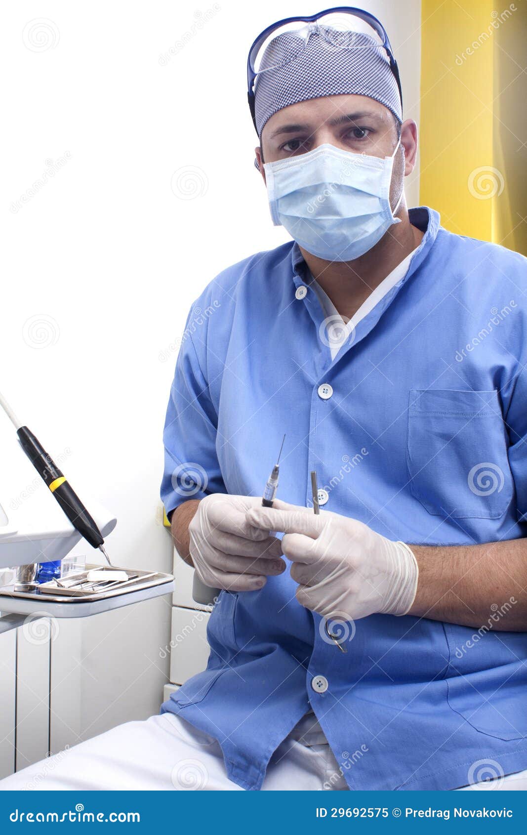 portrait of a dentist