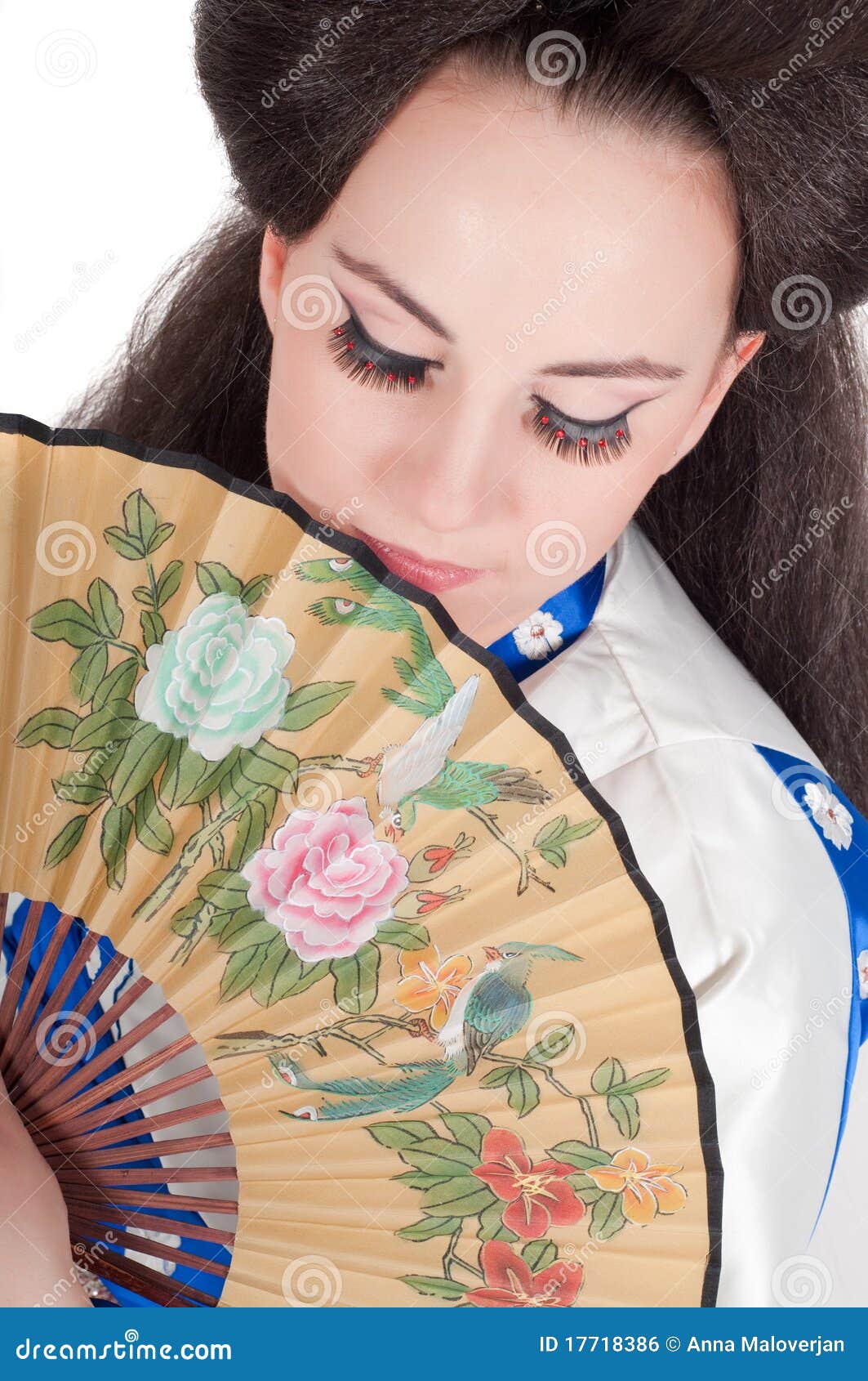 Portrait der Geisha stockfoto. Bild von verfassung, asiatisch 17718386