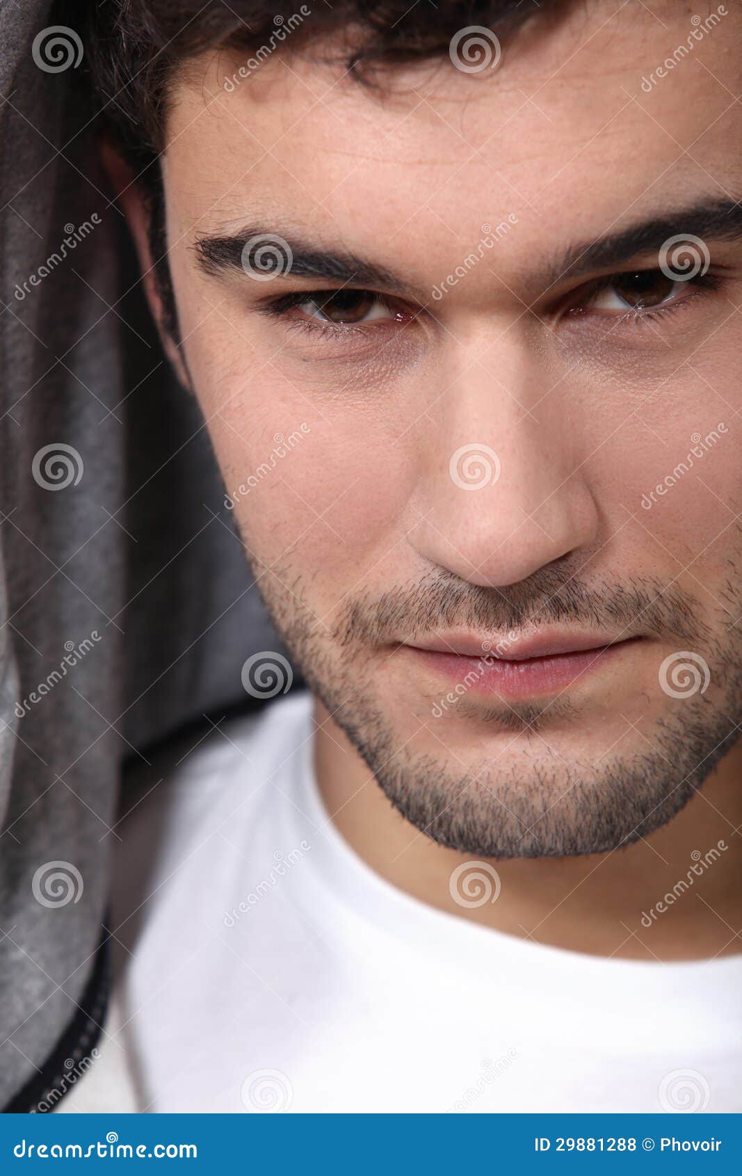 Determined man stock photo. Image of intimidating, eyes - 29881288