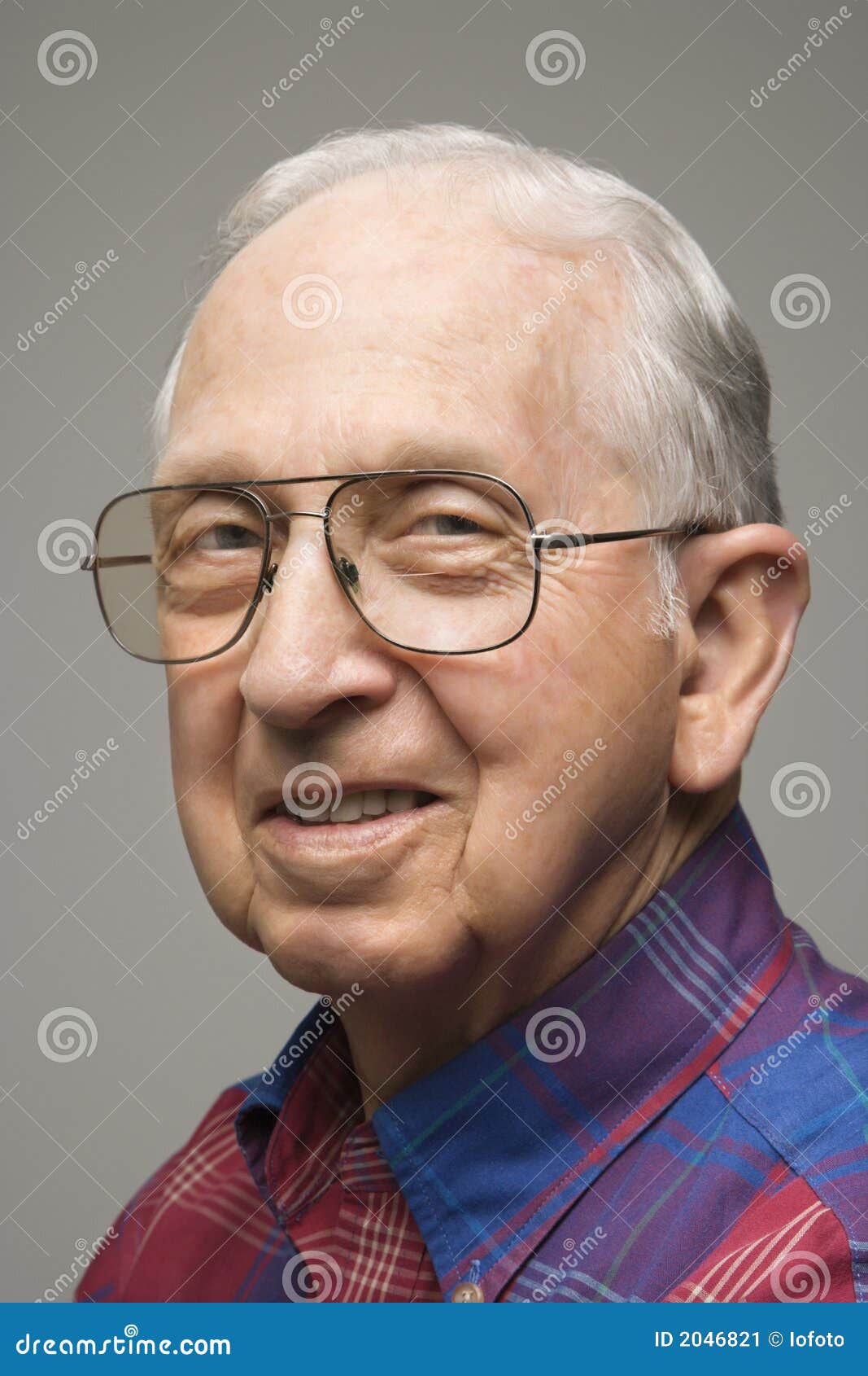 elderly man portrait