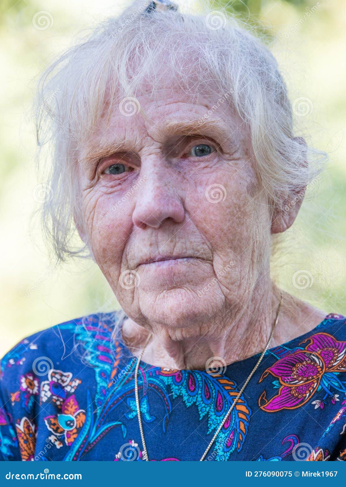 Portrait Of An Elegantly Dressed Older Woman Is Sitting On A Park Bench Stock Image Image Of