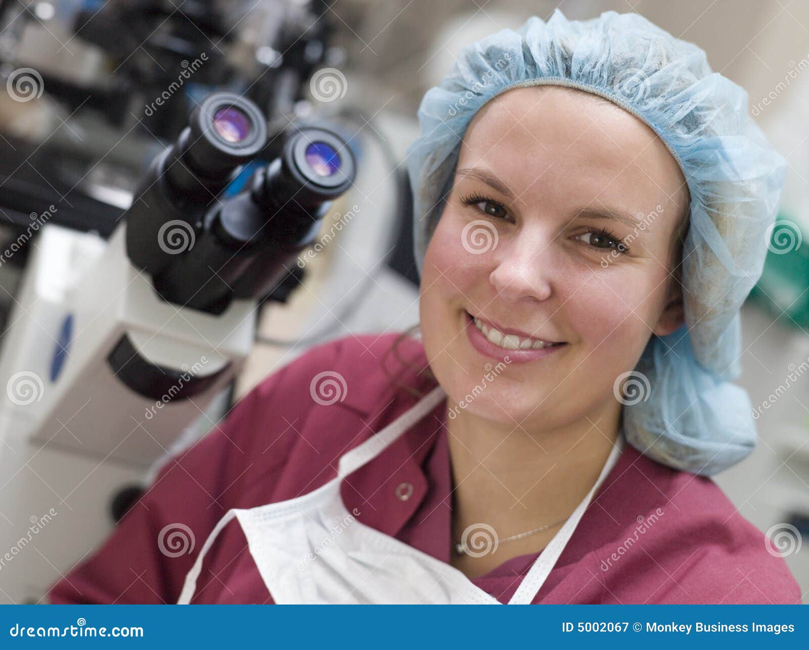 Embryologist Doctor In Sperm Bank Holds Test Tube With Sperm Sam Stock