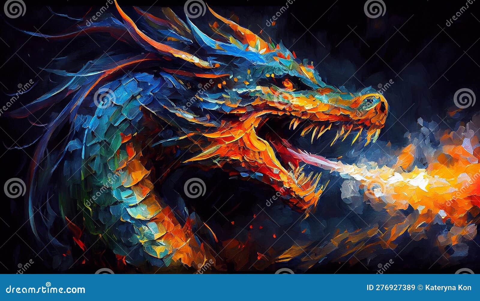 fantasy fire dragons