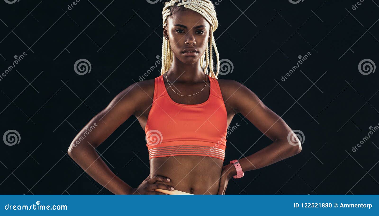 https://thumbs.dreamstime.com/z/portrait-female-athlete-fitness-clothes-black-background-woman-sprinter-attire-standing-hands-hip-122521880.jpg