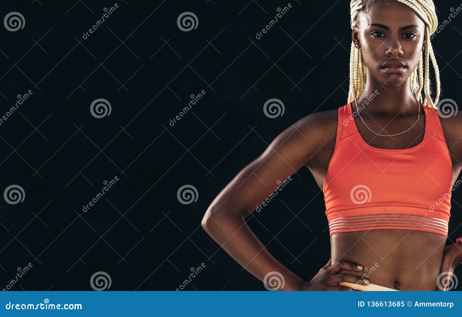 https://thumbs.dreamstime.com/z/portrait-female-athlete-fitness-clothes-portrait-female-athlete-black-background-woman-sprinter-fitness-136613685.jpg