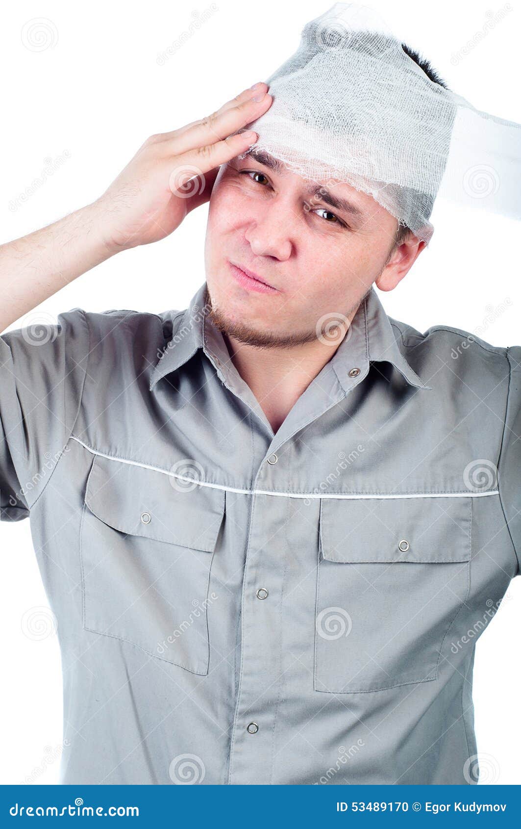 Portrait of a First Aid Man Medic, Doctor Stock Photo Image of