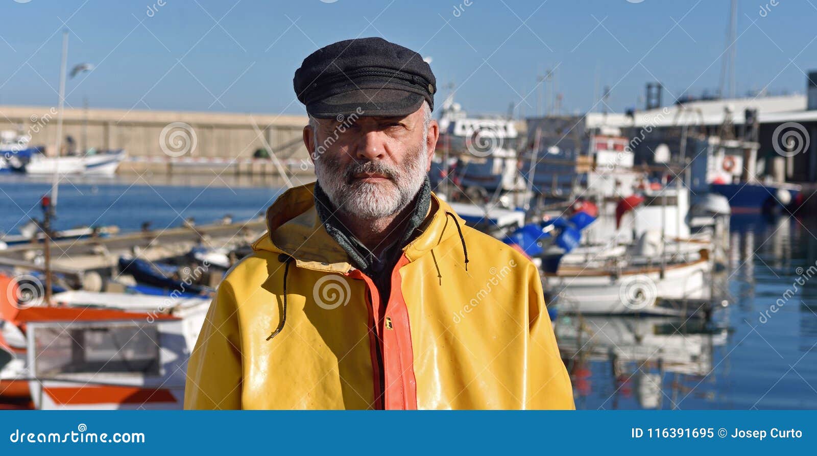 portrait of a fisherman
