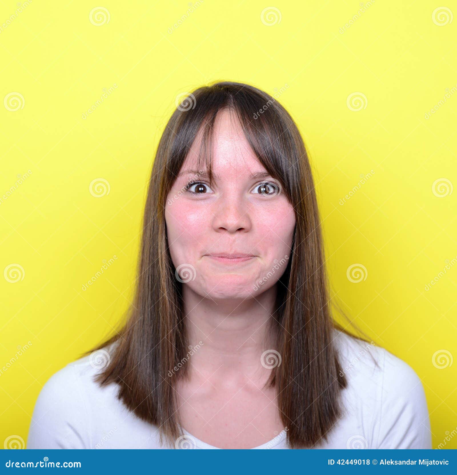https://thumbs.dreamstime.com/z/portrait-girl-blushing-image-made-studio-model-standing-against-colored-backgrounds-set-various-conceptual-high-42449018.jpg