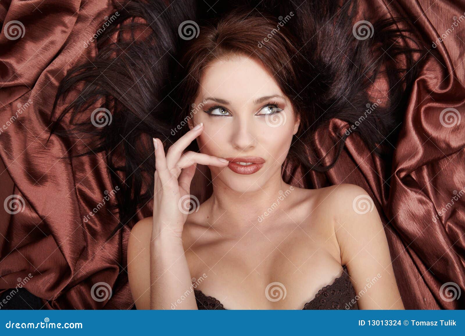 Portrait of a Glamour Women Stock Photo - Image of girl, elegance: 13013324