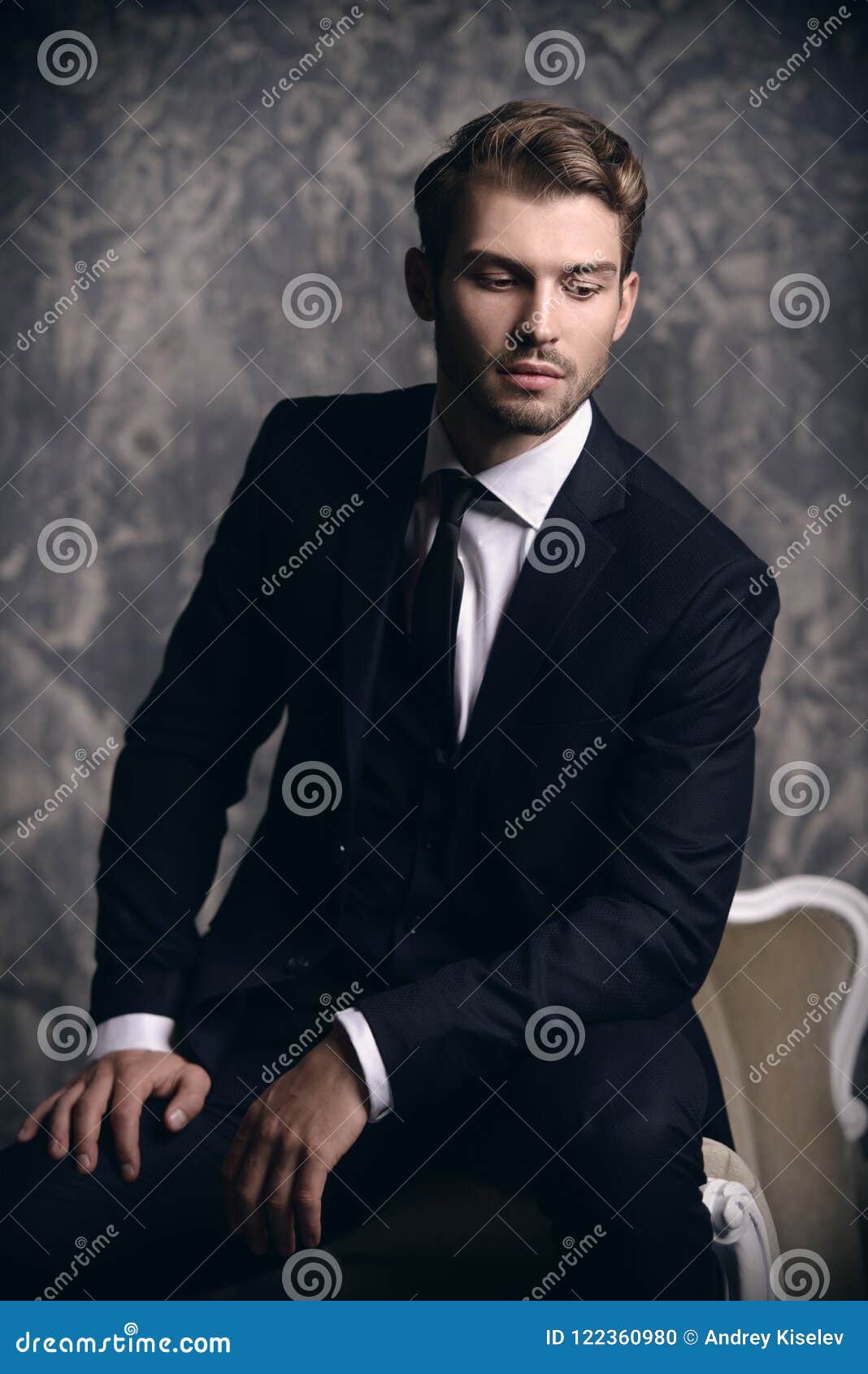 handsome elegant man