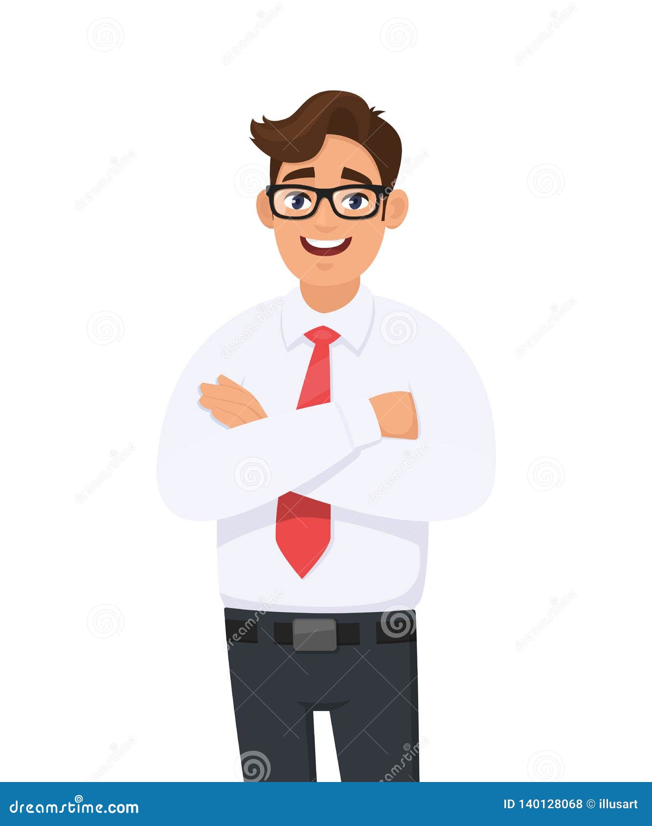 Cartoon Man Shirt Tie Stock Illustrations – 5,654 Cartoon Man Shirt Tie