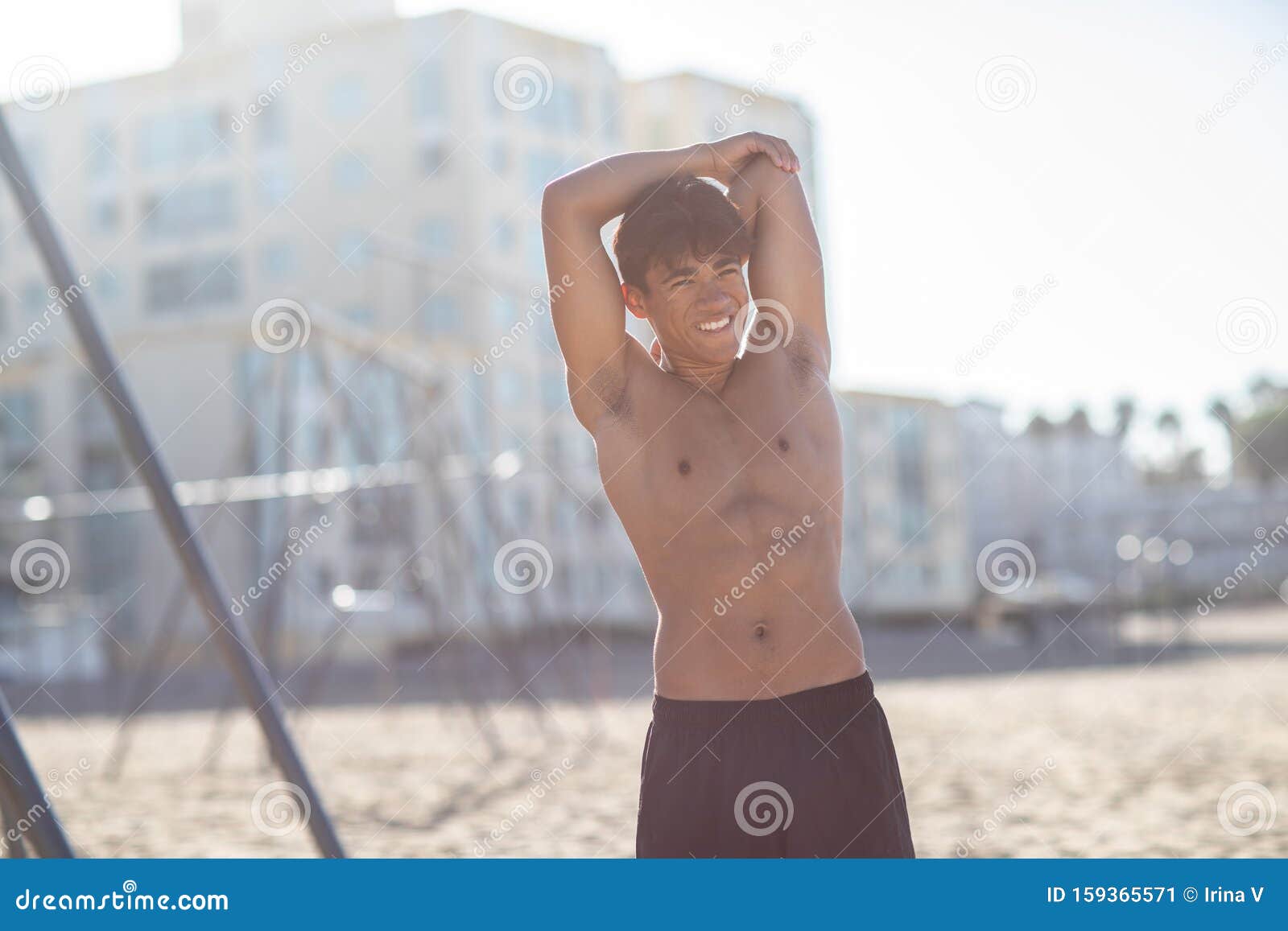 Man with chiseled chest and abs Stock Photo by ©nelka7812 50074733