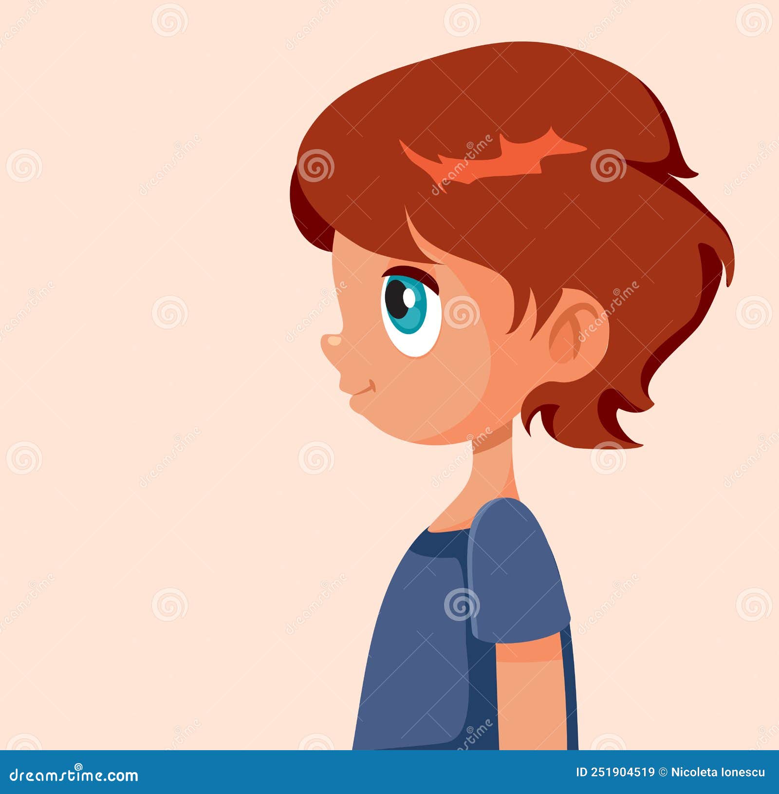 Premium Vector  Cute baby boy profile picture kid avatar