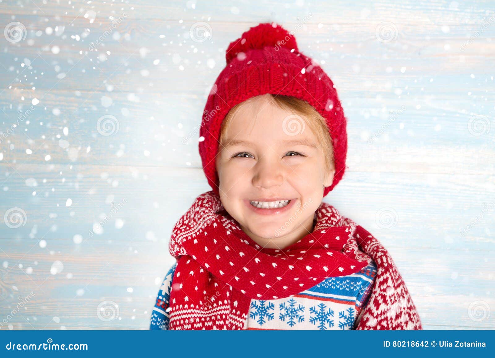 Portrait of Happy Christmas Boy Stock Photo - Image of playing, love ...