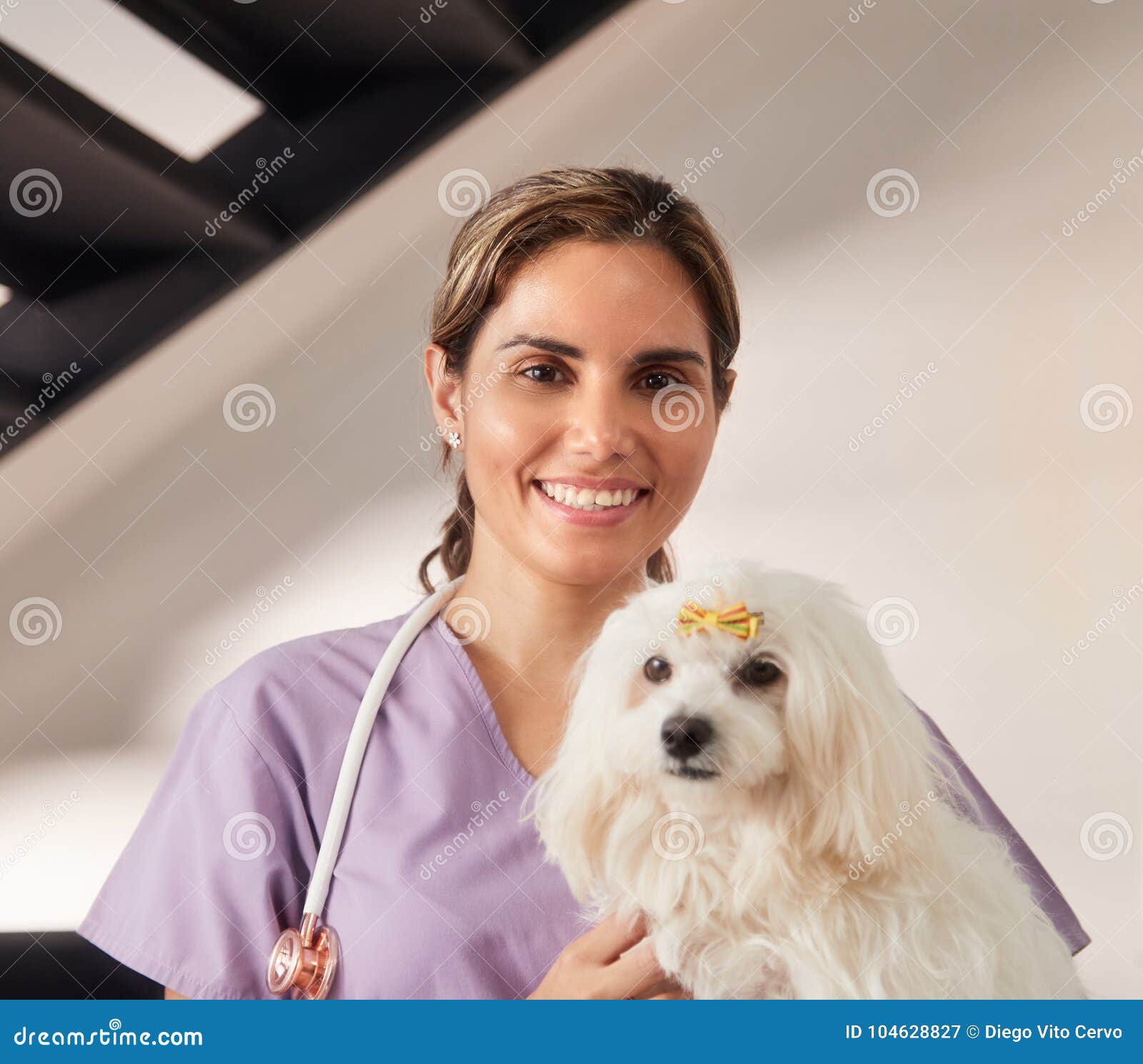 Portrait of Happy Vet Smiling at Camera with Dog Stock Image - Image of healthcare, girl: 104628827 Portrait of Happy Vet Smiling at Camera with Dog Stock Image - Image of healthcare, girl: 104628827