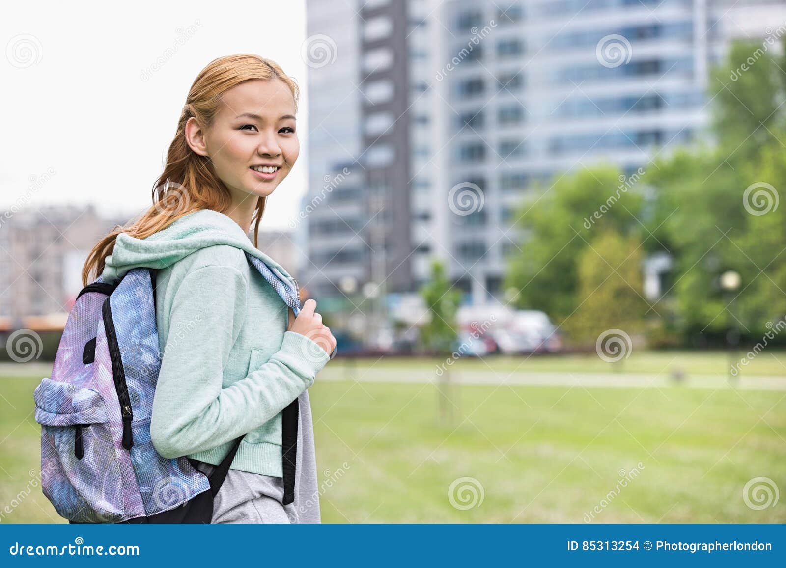 college campus backpack