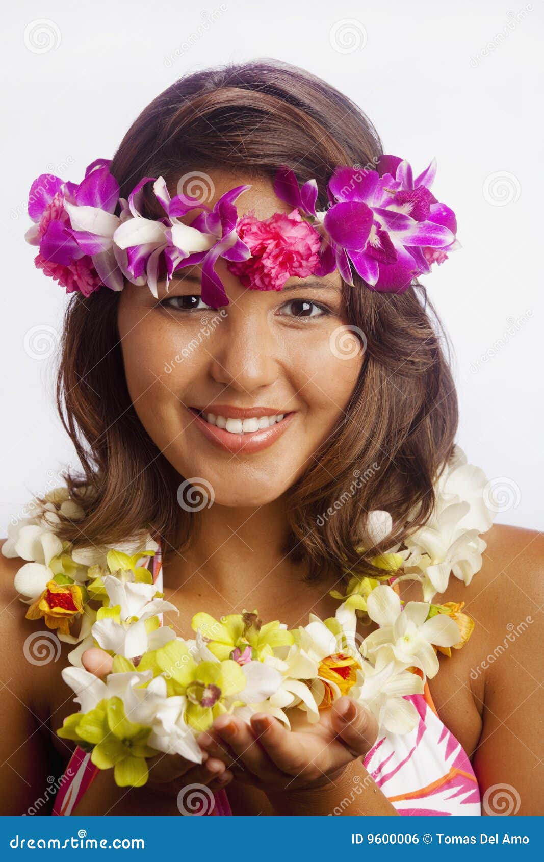 Hawaiian Girl Royalty-Free Stock Photo | CartoonDealer.com #7971729