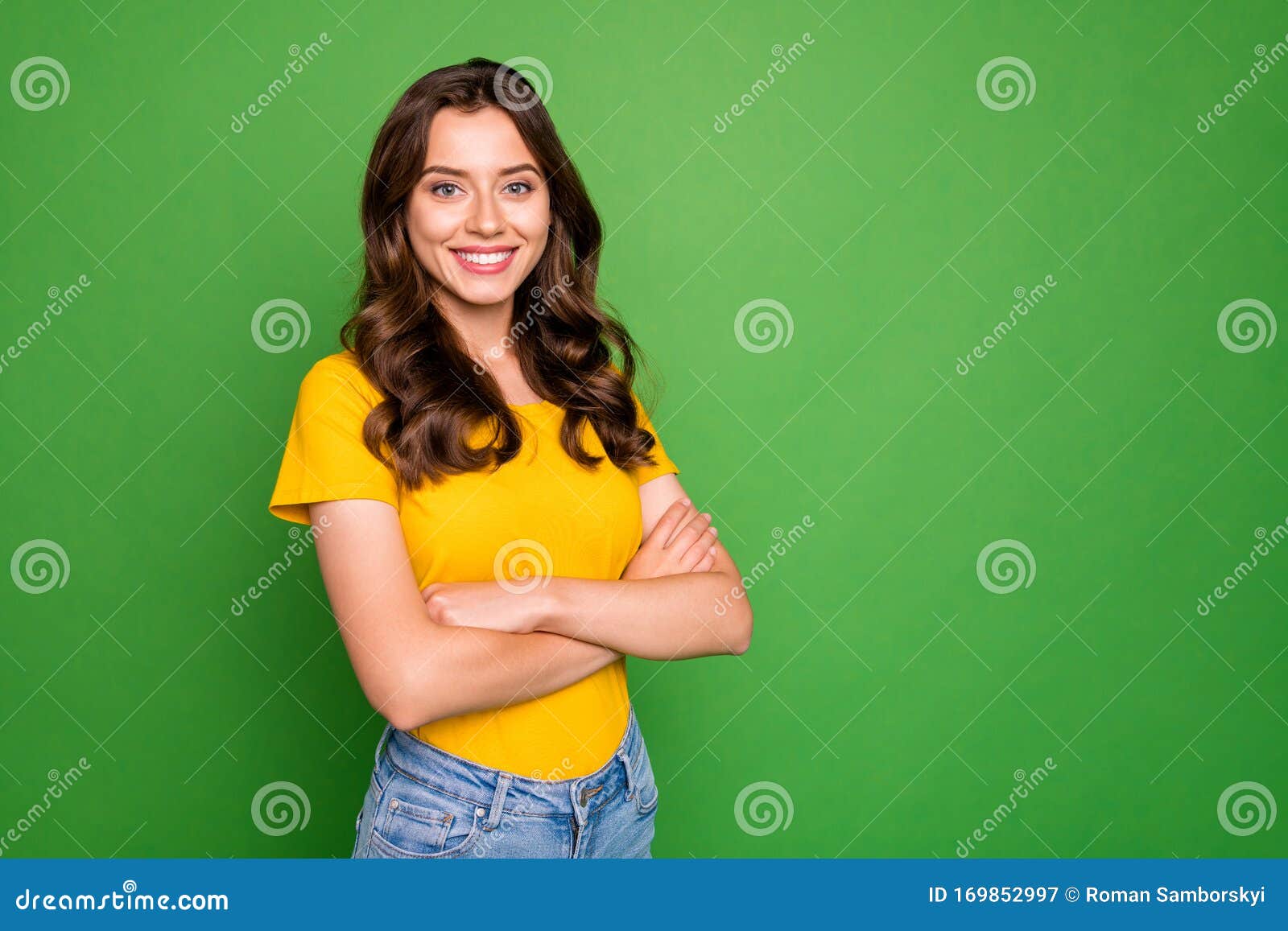 Portrait Of Her She Nice Looking Attractive Lovely Winsome Cheerful