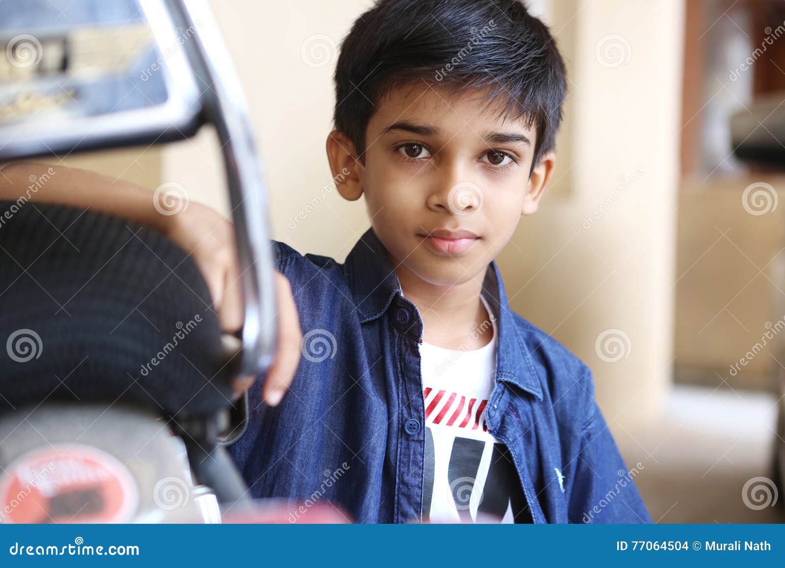 Portrait of Indian Little Boy Stock Photo Image of little, small