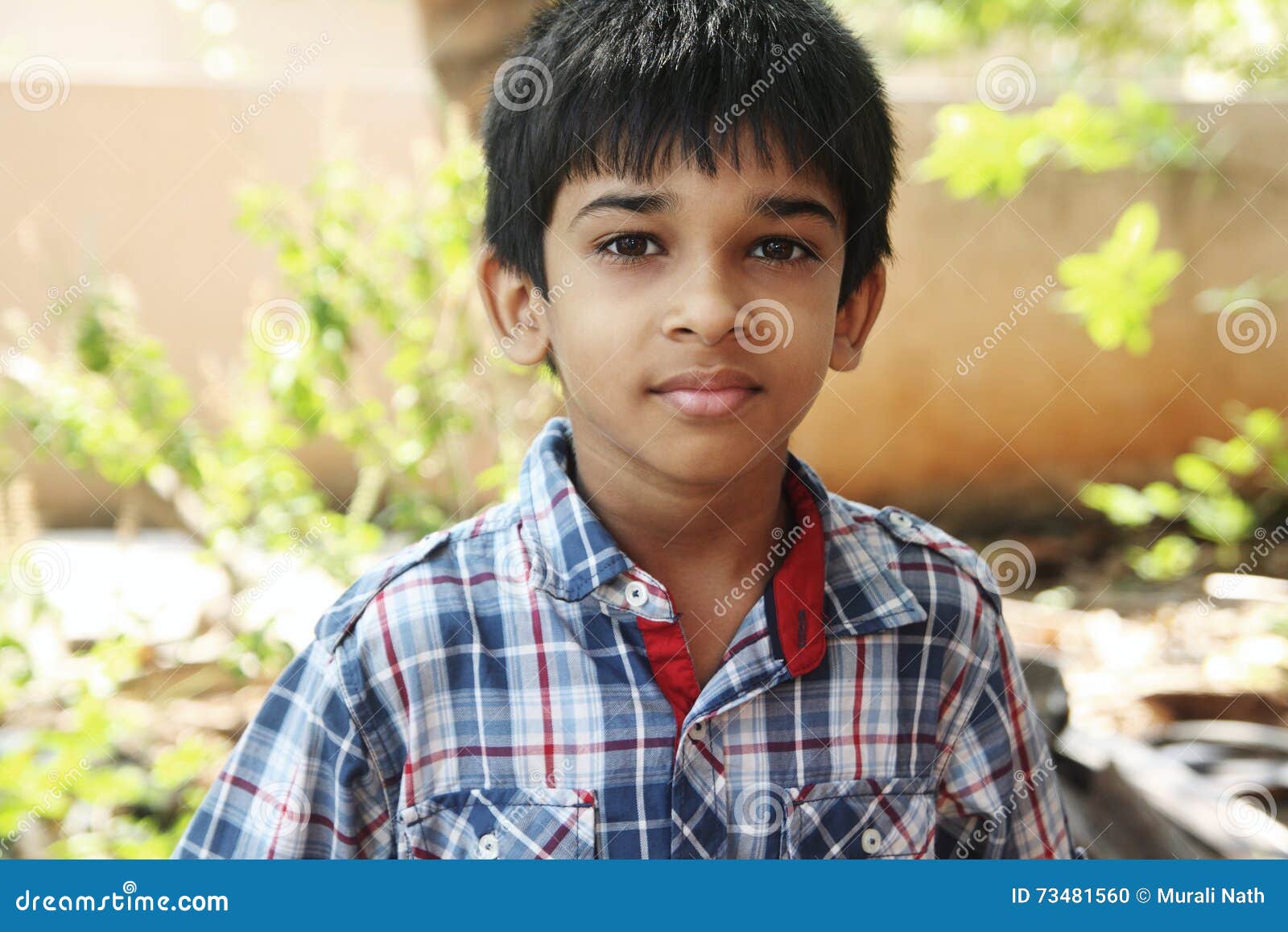 Portrait of Indian Little Boy Stock Photo - Image of cheerful, healthy: 73481560