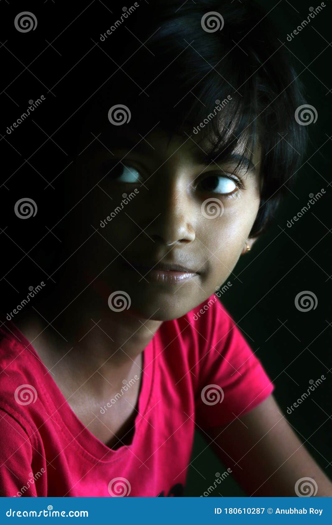 Portrait of an Indian Little Girl with Short Hair. Beautiful Eye of a Child on Black Background Stock Image - Image of attractive, ethnicity: 180610287 Portrait of an Indian Little Girl with Short Hair. Beautiful Eye of a Child on Black Background Stock Image - Image of attractive, ethnicity: 180610287