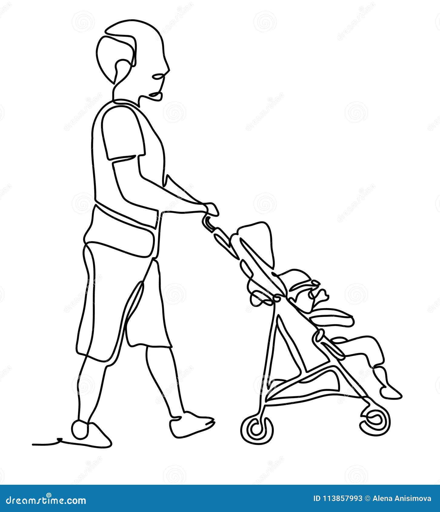 Portrait Integral D Un Male Poussant Une Poussette De Bebe D Isolement Sur Le Fond Blanc Dessin Au Trait Continu Vecteur Illustration De Vecteur Illustration Du Couffin Gens Portrait Integral D Un Male Poussant Une Poussette De Bebe D Isolement Sur Le Fond Blanc Dessin Au Trait Continu Vecteur Illustration De Vecteur Illustration Du Couffin Gens
