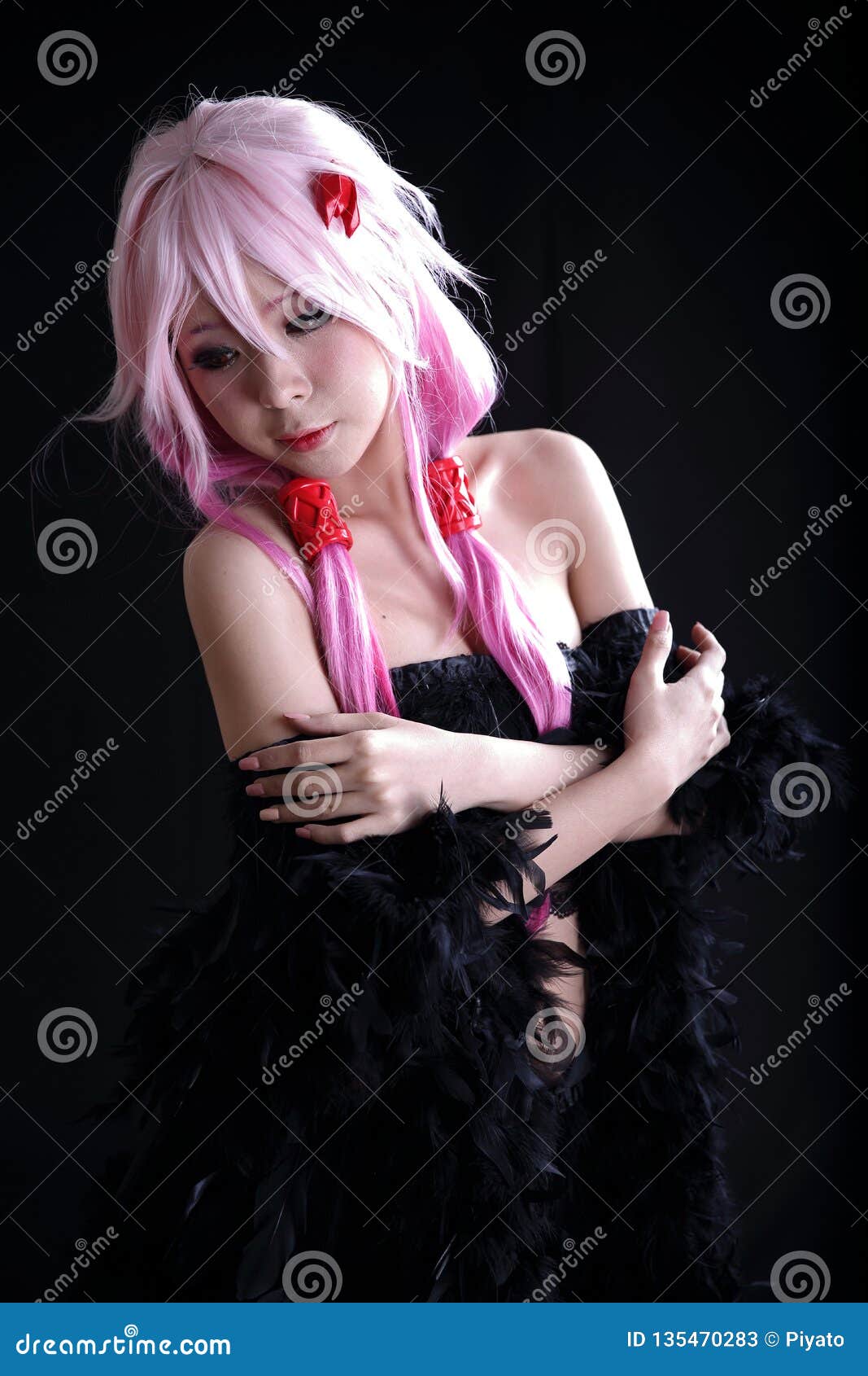 Japanese Anime Character Cosplay Girl Editorial Image  Image of hero girl  45117165