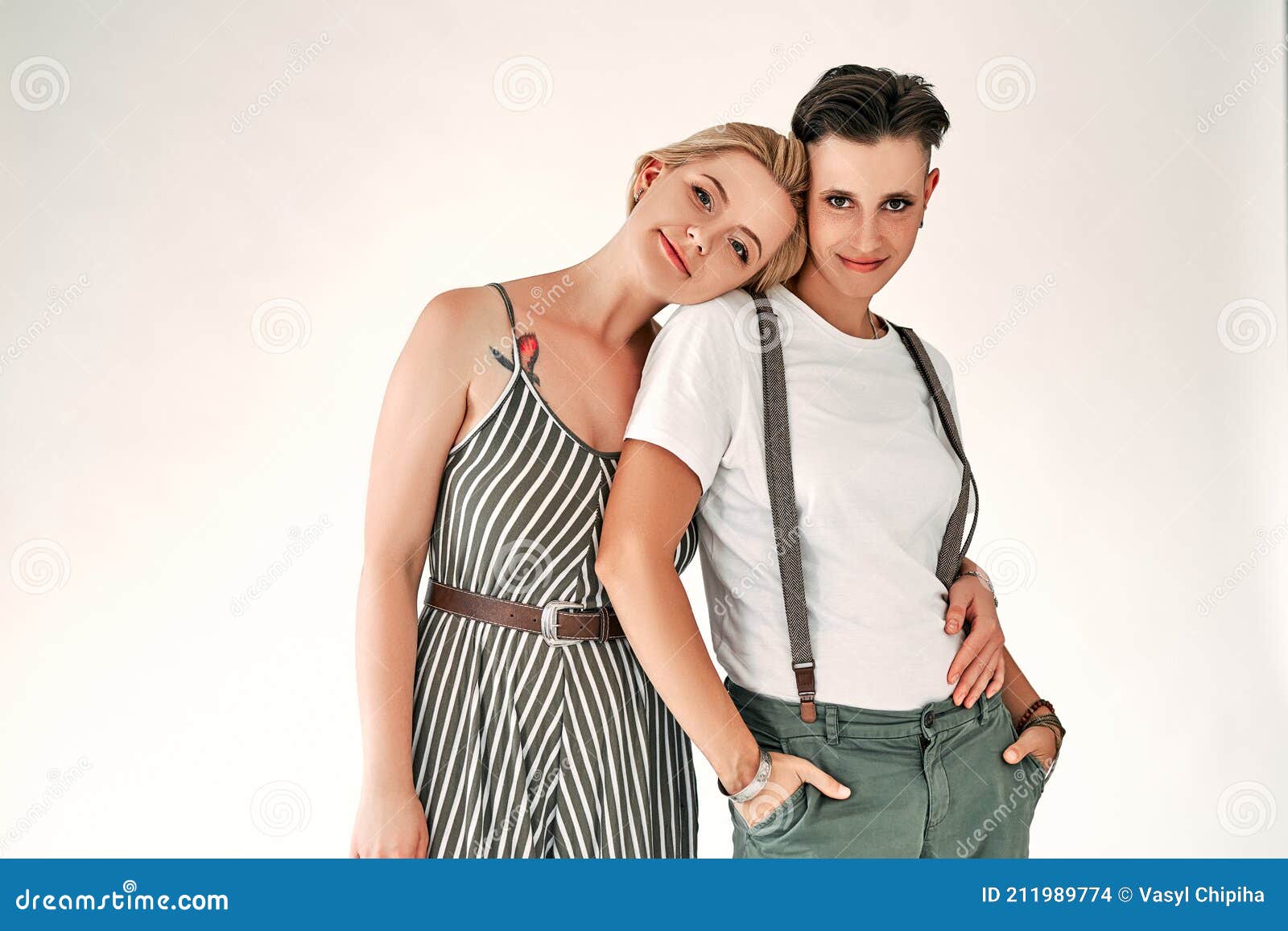 Lesbians In Suspenders