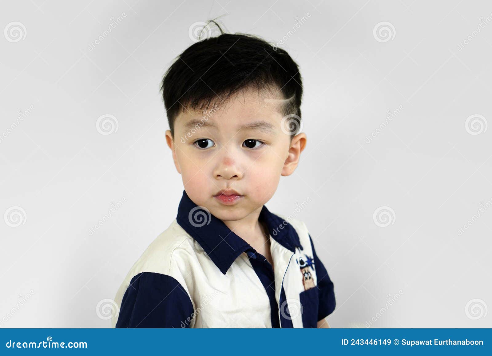 Fashionable Child in Casual Shirt.stylish Little Boy with Trendy ...