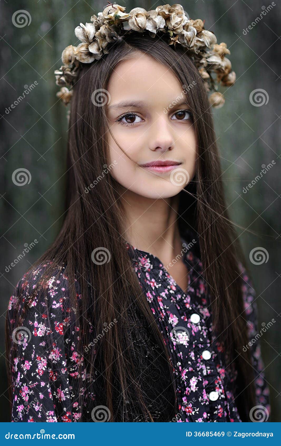 Portrait of little girl stock image. Image of girl, beautiful - 36685469