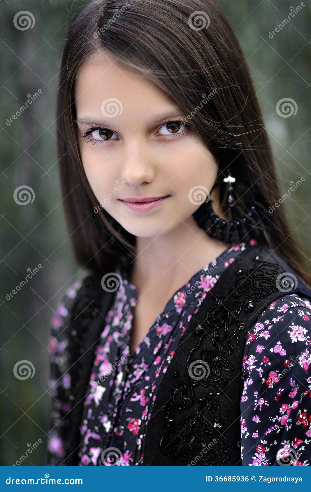 Portrait of little girl stock photo. Image of little - 36685936