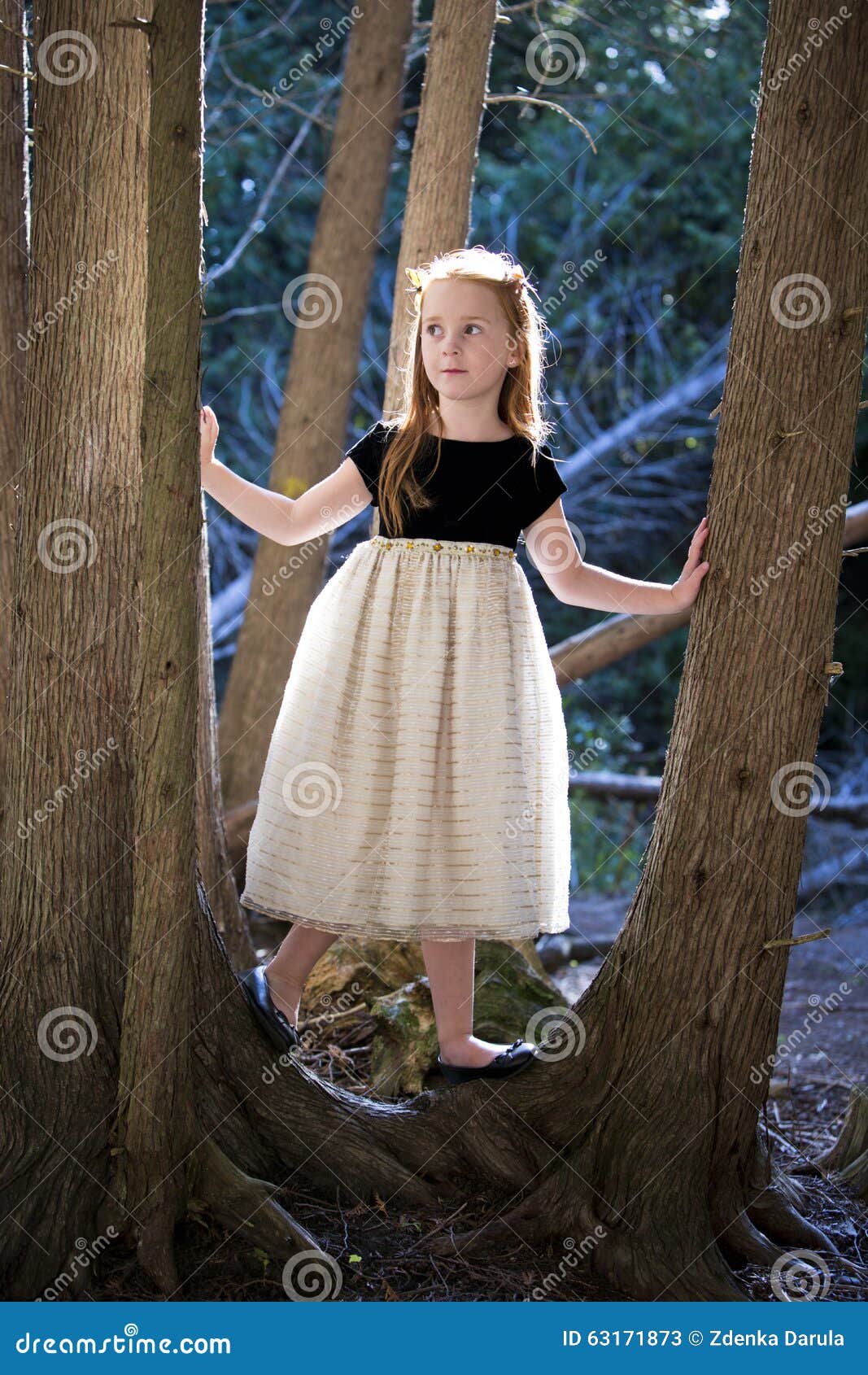 Young Girl Wood