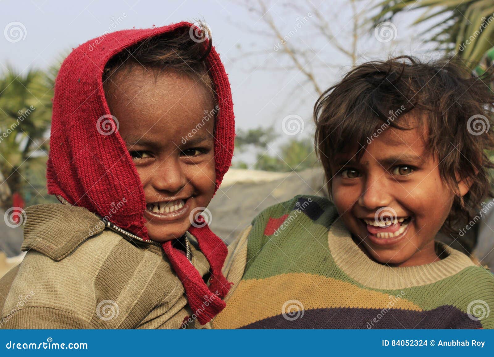 Portrait Of Little Vagabond Kids Homeless Kids Editorial Stock Image Image Of Downcast Children