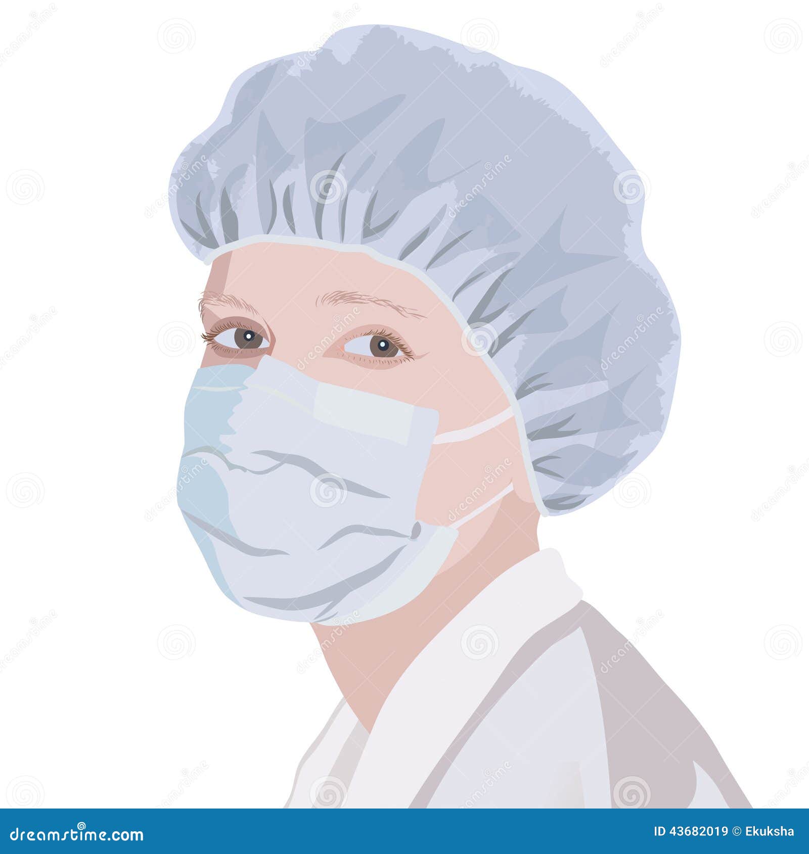The Nurse Cap Printable Cartoon Clip Art Graphic by blue-hat-graphics ·  Creative Fabrica