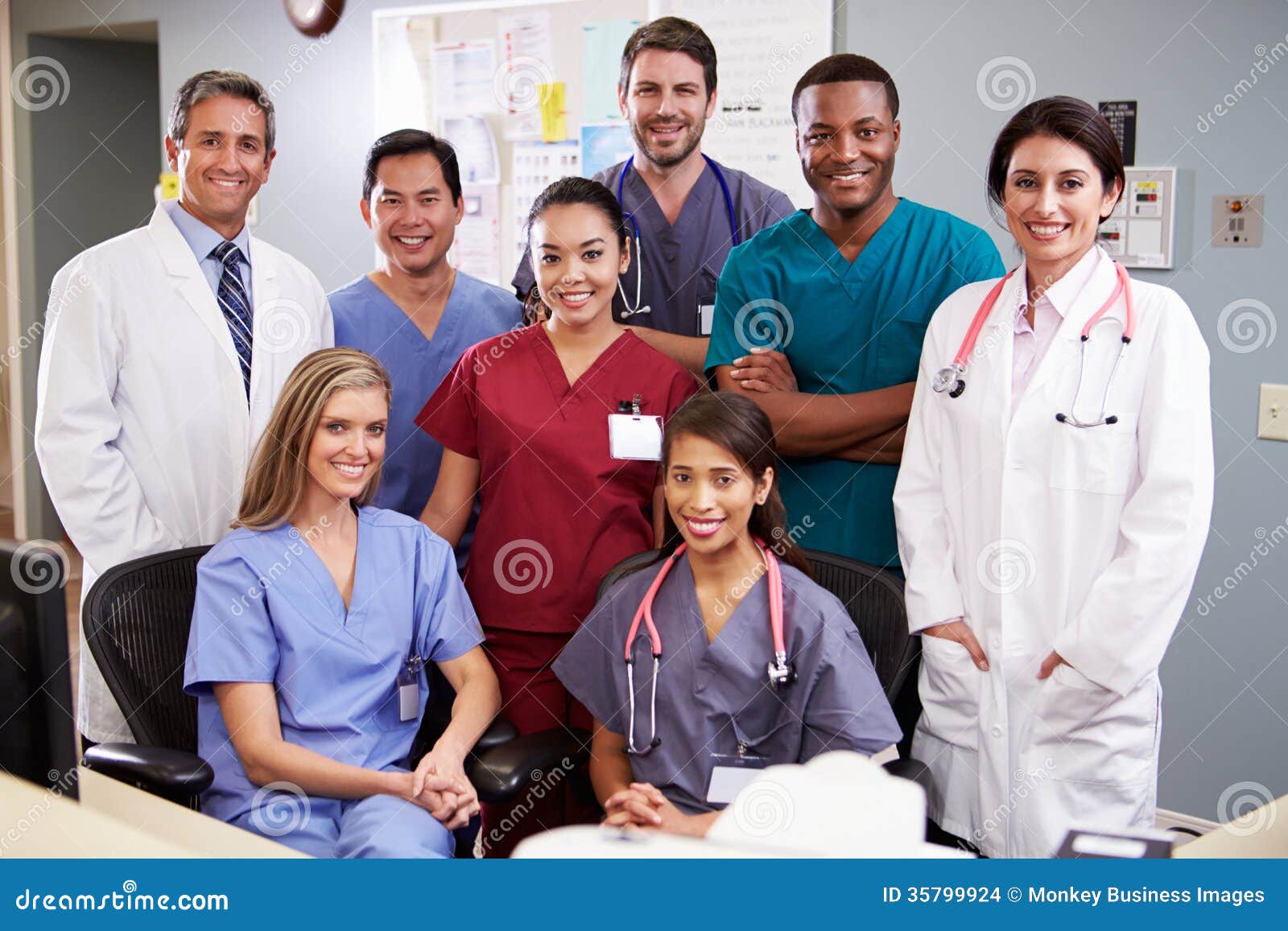 Portrait Of Medical Team At Nurses Station Stock Photo Image Of Eight portrait-of-medical-team-at-nurses-station-stock-photo-image-of-eight