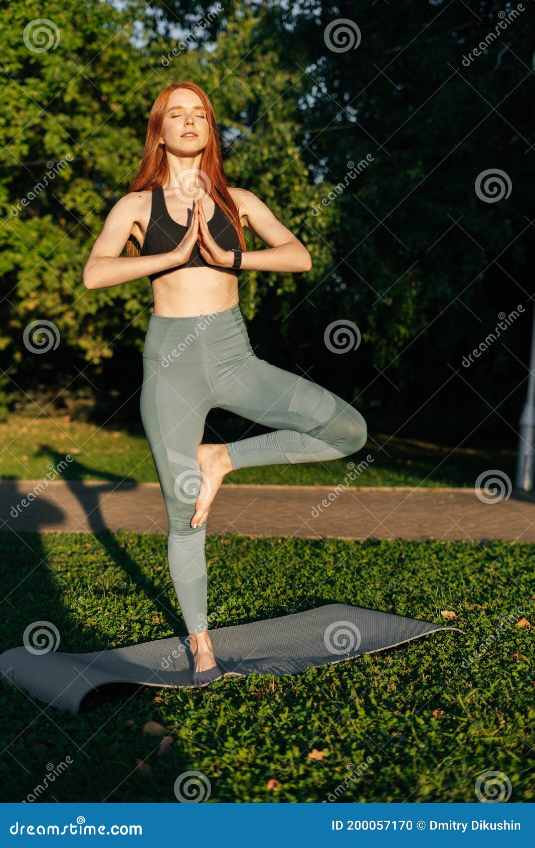 Redhead Yoga Pants