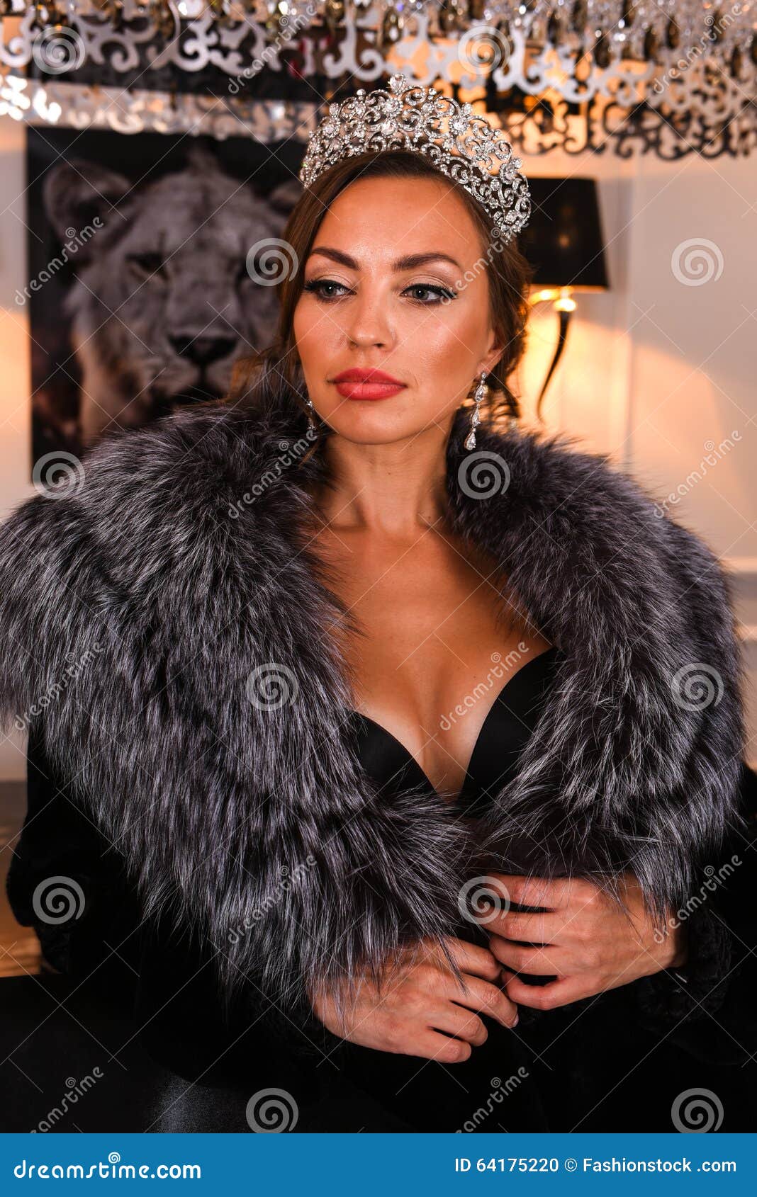Portrait of Miss Russian Universe 2015 Contest Winner Yulia Krutova