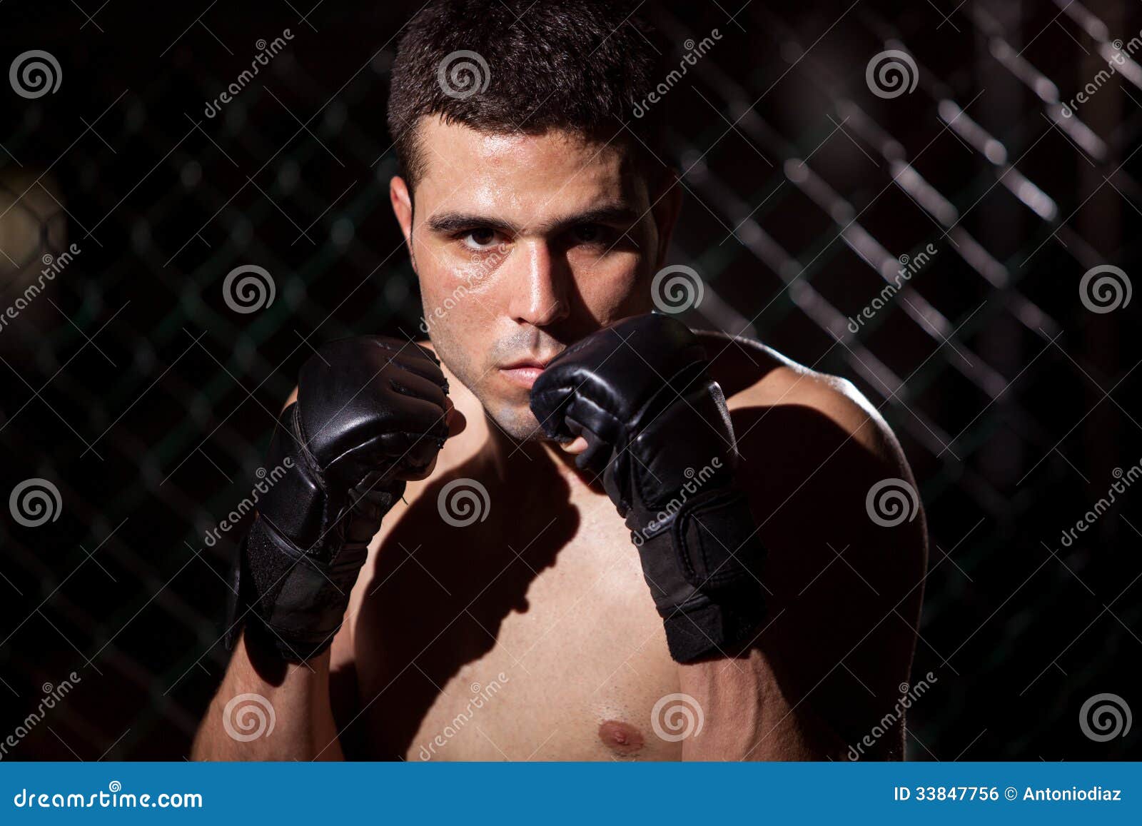 Portrait Of A MMA Fighter In A Cage Stock Photo Image Of Combat portrait-of-a-mma-fighter-in-a-cage-stock-photo-image-of-combat