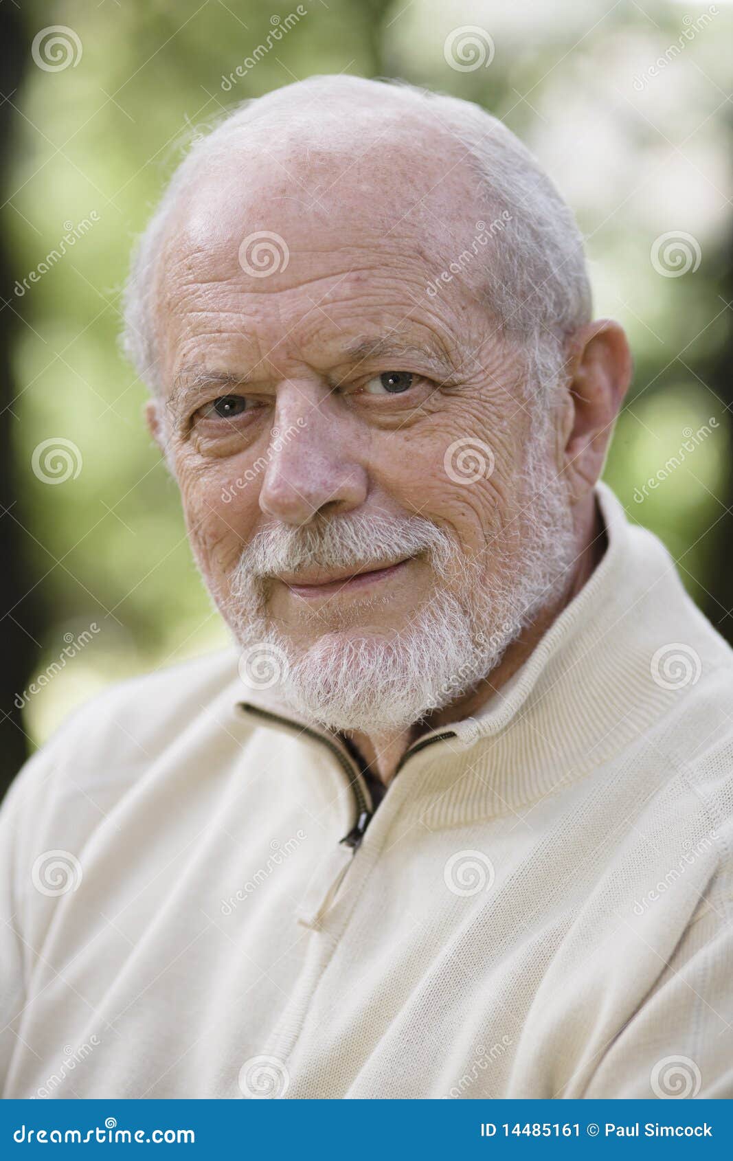 Portrait of Old Man stock image. Image of individuality - 14485161