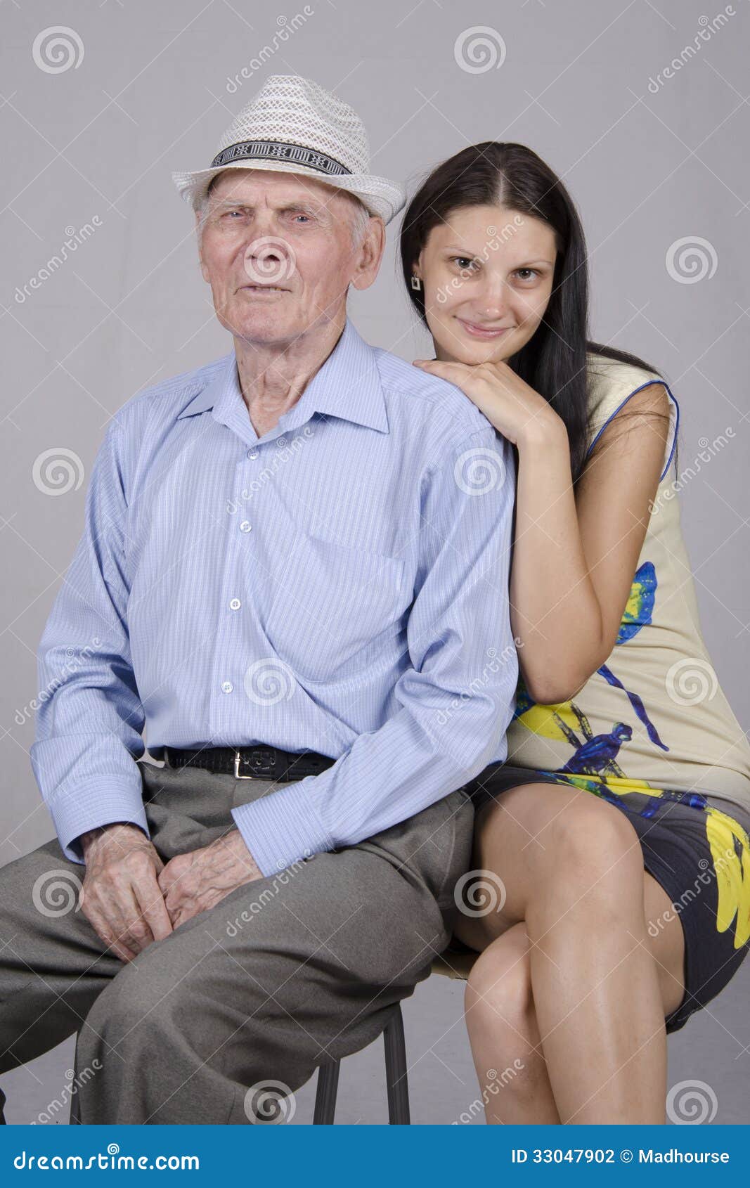 Old Man Granddaughter