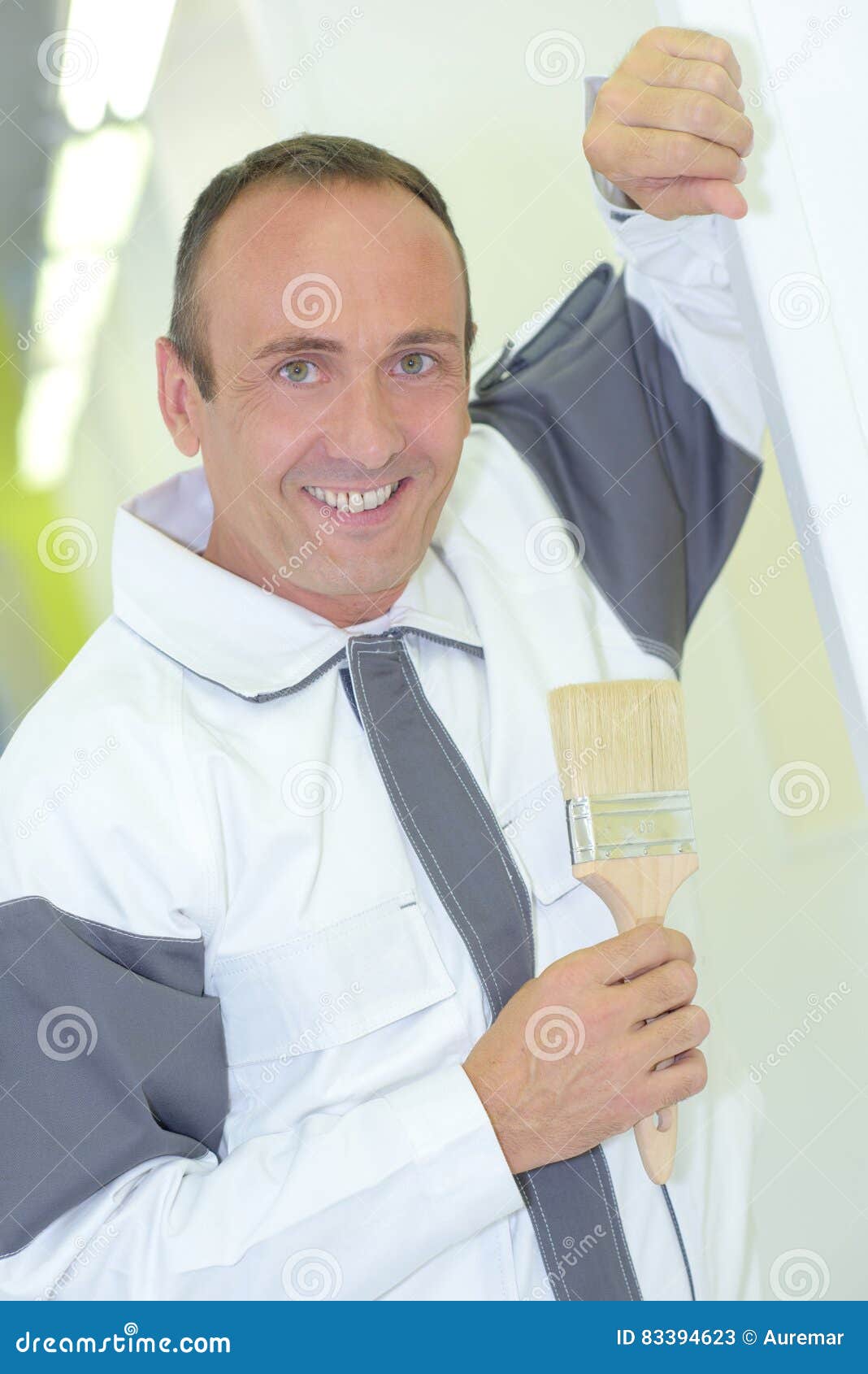Portrait Painter and Decorator Stock Image Image of self, occupation