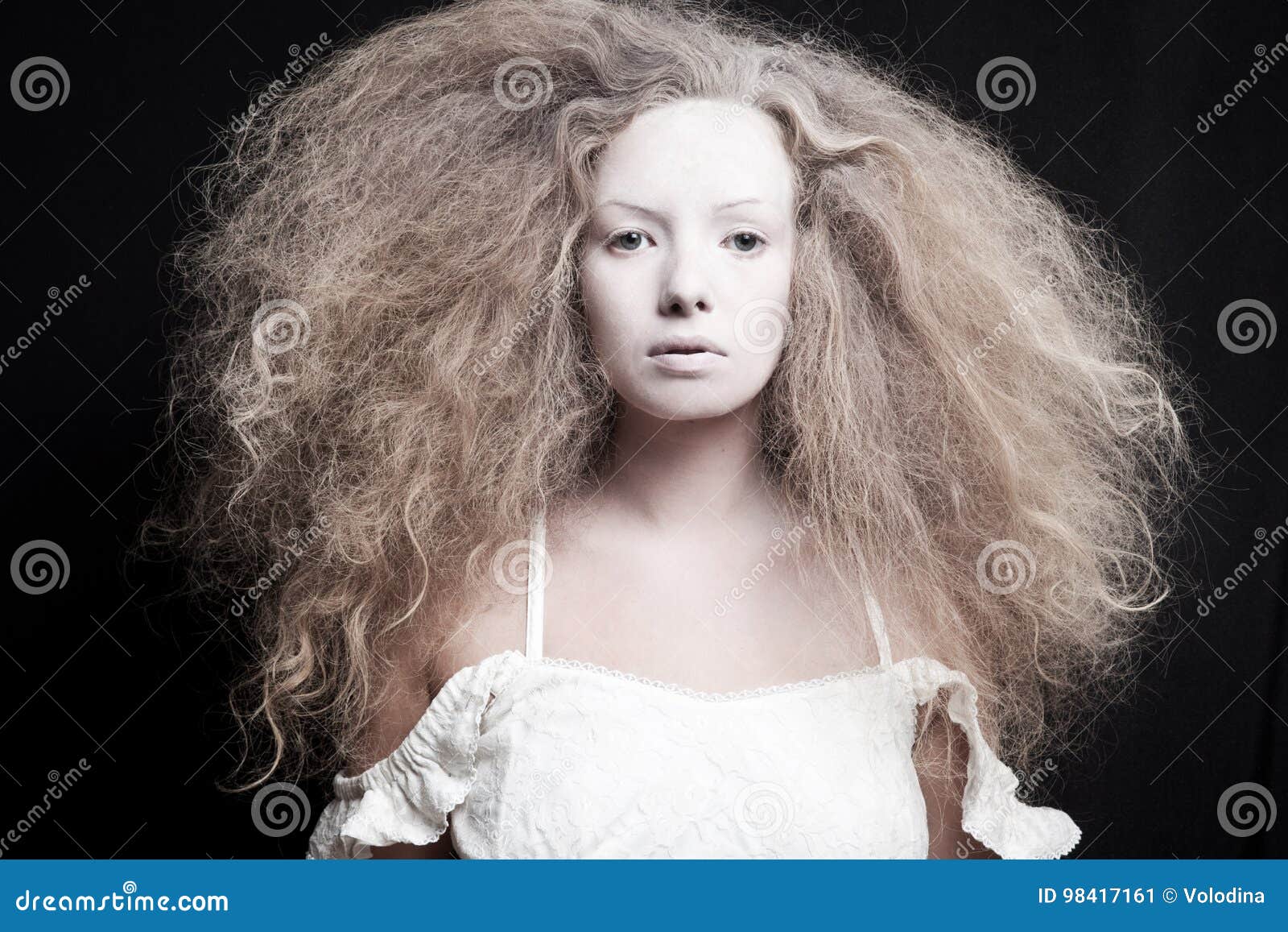 Portrait of a pale woman stock image. Image of doll, aristocratic